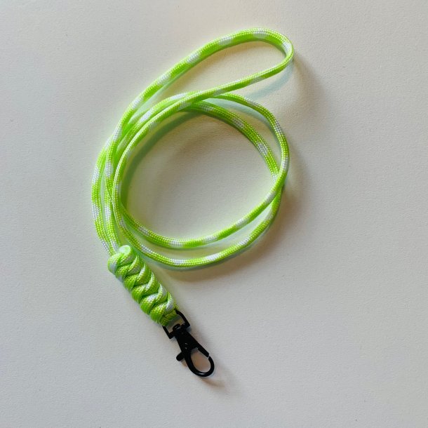 Fl�jtesnor neongul flet med karabin