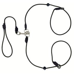 Retrieverline-s�t til 2 hunde 5 mm oliven