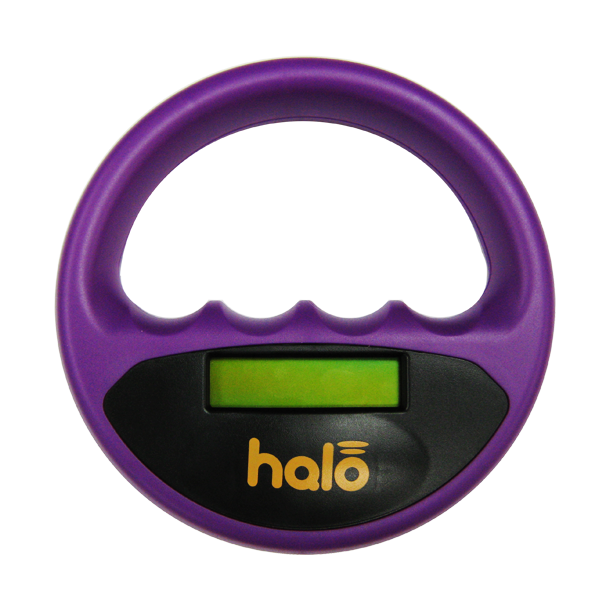 Microchip scanner Halo lilla