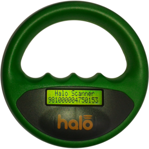 Microchip scanner Halo grn