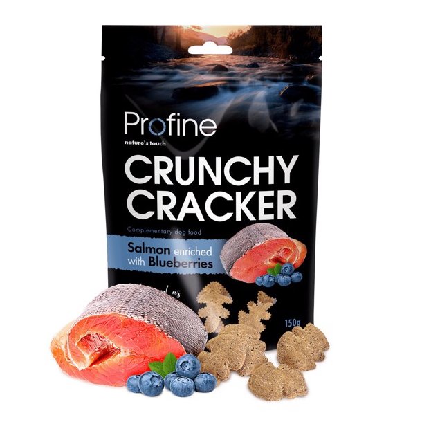 Profine Crunchy Cracker Salmon &amp; Blueberries kornfri