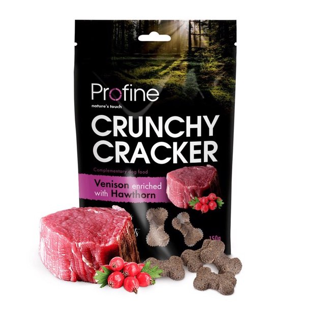 Profine Crunchy Cracker Venison &amp; Hawthorn kornfri