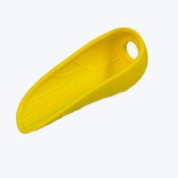 Gummiskl til vandflaske gul