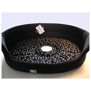 Hundeseng sort slvpote 35