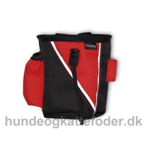 Taske til godbidder Firedog sort/rd small