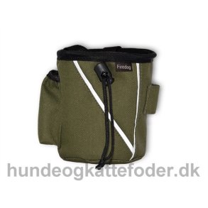 Taske til godbidder Firedog khaki small