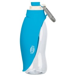 Drikkeflaske med integreret drikkeskl