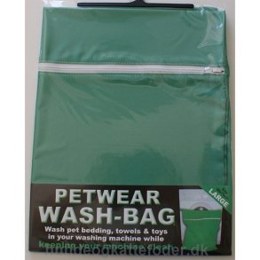 Vaskepose til hundetpper Large grn