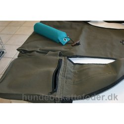 Firedog dummyvest Hunter oilskin brun