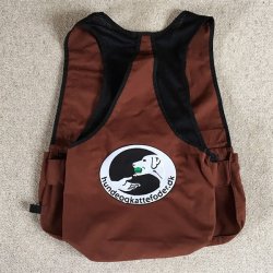 Firedog dummyvest Hunter AIR Brun med logo Bestillingsvare