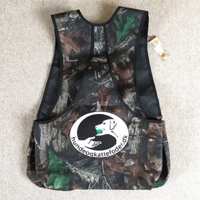 Firedog dummyvest Hunter woodland camo med logo Bestillingsvare