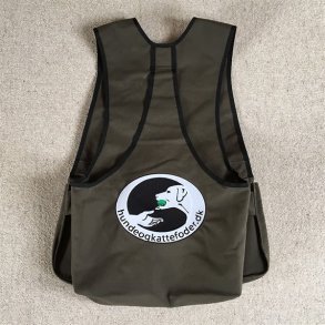 Firedog dummyvest Hunter Khaki med logo Bestillingsvare