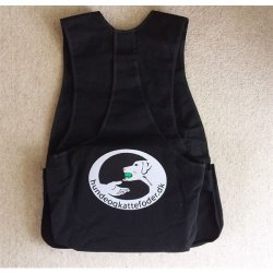 Firedog dummyvest Hunter Sort med logo Bestillingsvare