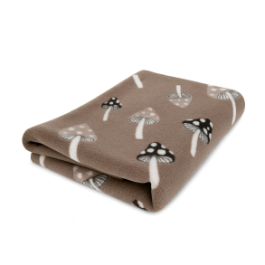 Vetbed lysebrun med svampe 150 x 100