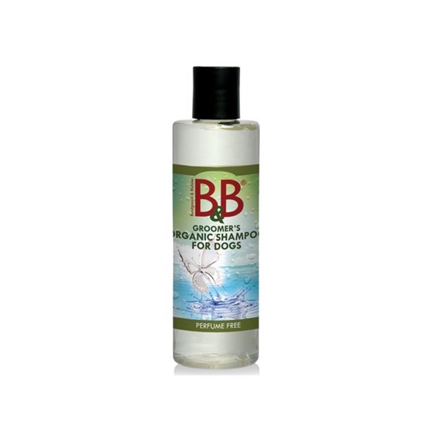B&B shampoo parfumefri 250 ml