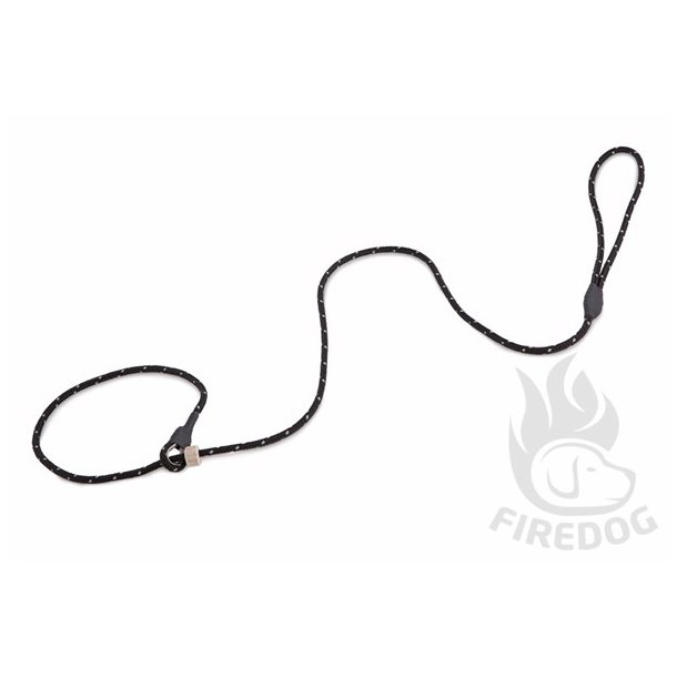 Firedog Retrieverline - sort med refleks 130