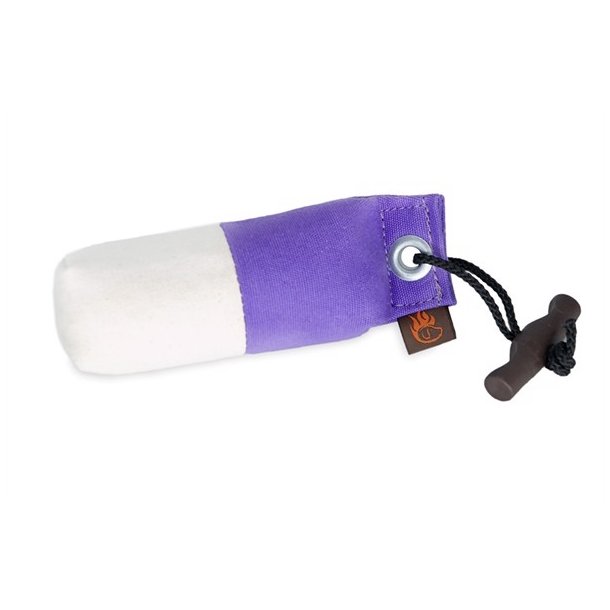 Firedog Lomme Dummy lilla/hvid 150 g