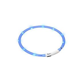 Halsbånd og line med lys