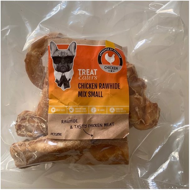Treat Eaters Chicken Rawhide Mix Small 400g
