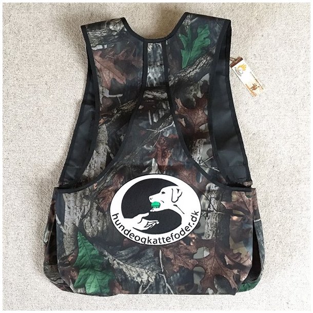 Firedog dummyvest Hunter woodland camo med logo Bestillingsvare